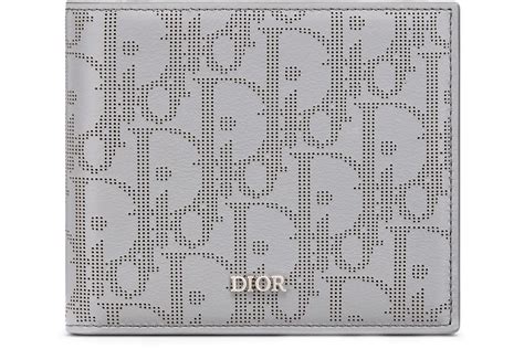 dior romantique gray oblique jacquard compact wallet|Dior Compact Wallet Oblique Jacquard Gray .